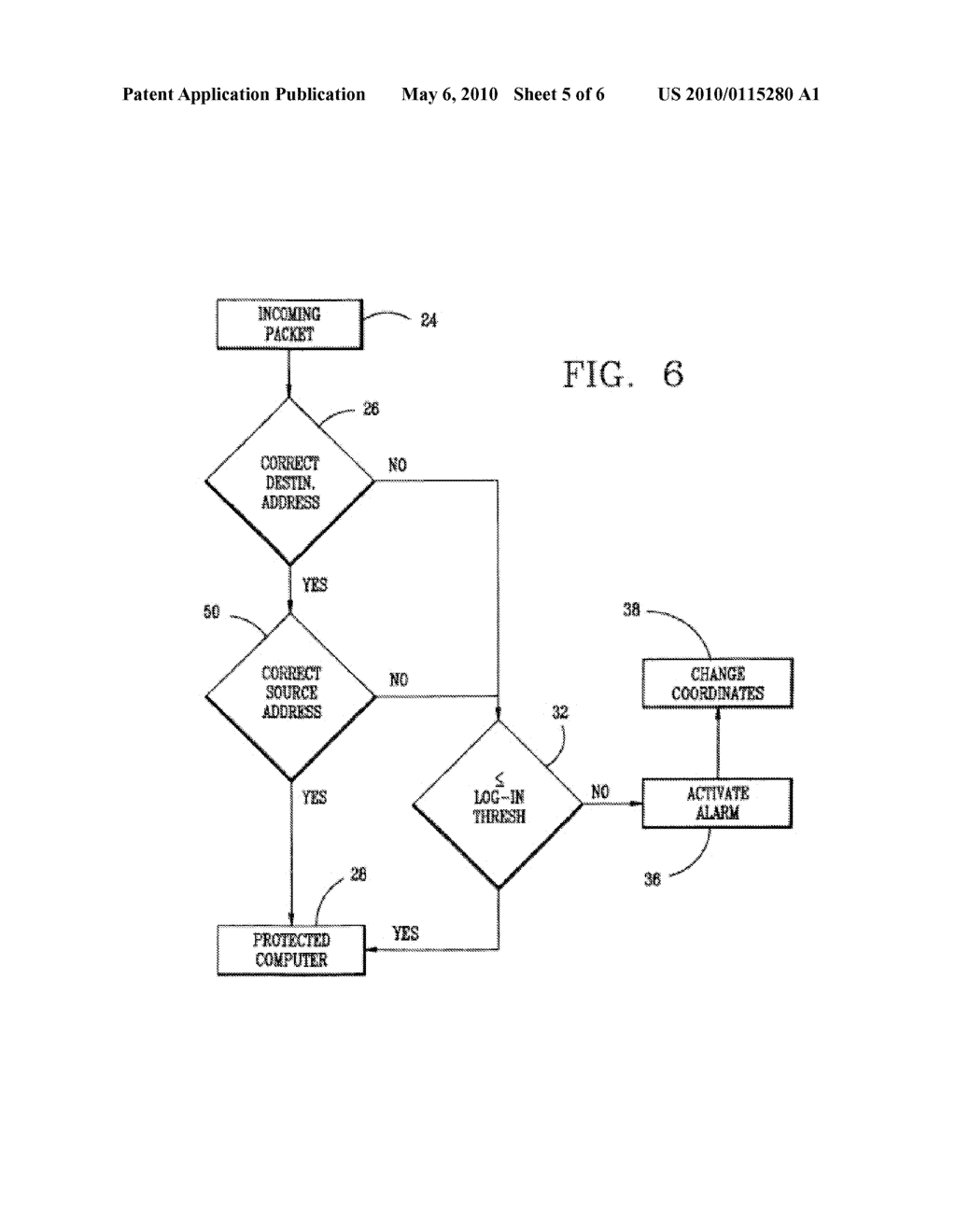 METHOD OF COMMUNICATIONS AND COMMUNICATION NETWORK INTRUSION PROTECTION METHODS AND INTRUSION ATTEMPT DETECTION SYSTEM - diagram, schematic, and image 06