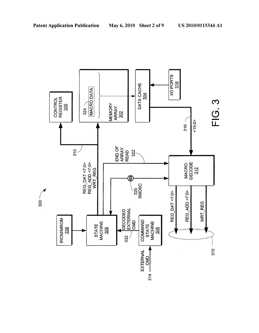 MACRO AND COMMAND EXECUTION FROM MEMORY ARRAY - diagram, schematic, and image 03