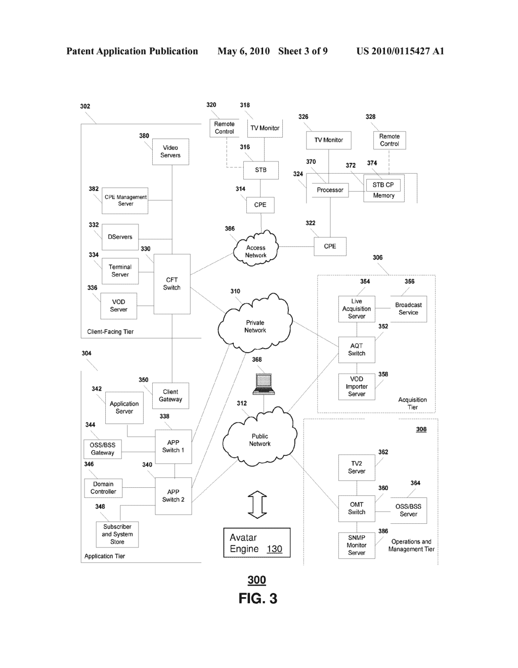 SYSTEM AND METHOD FOR SHARING AVATARS - diagram, schematic, and image 04