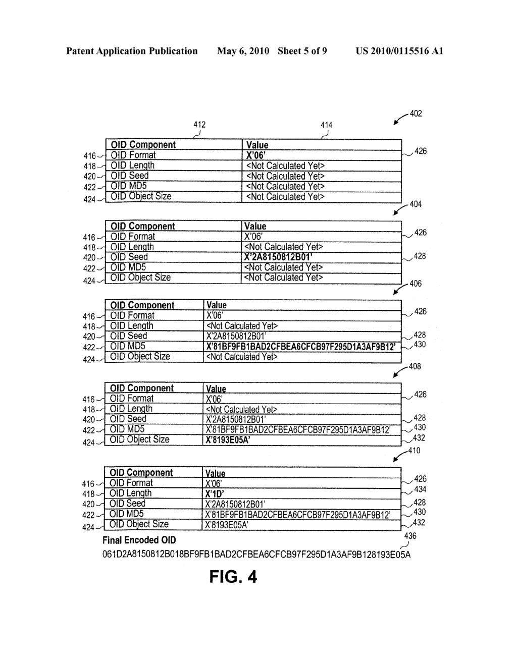 METHOD AND SYSTEM FOR STORING AND REFERENCING PARTIAL COMPLEX RESOURCES USING OBJECT IDENTIFIERS IN A PRINTING SYSTEM - diagram, schematic, and image 06