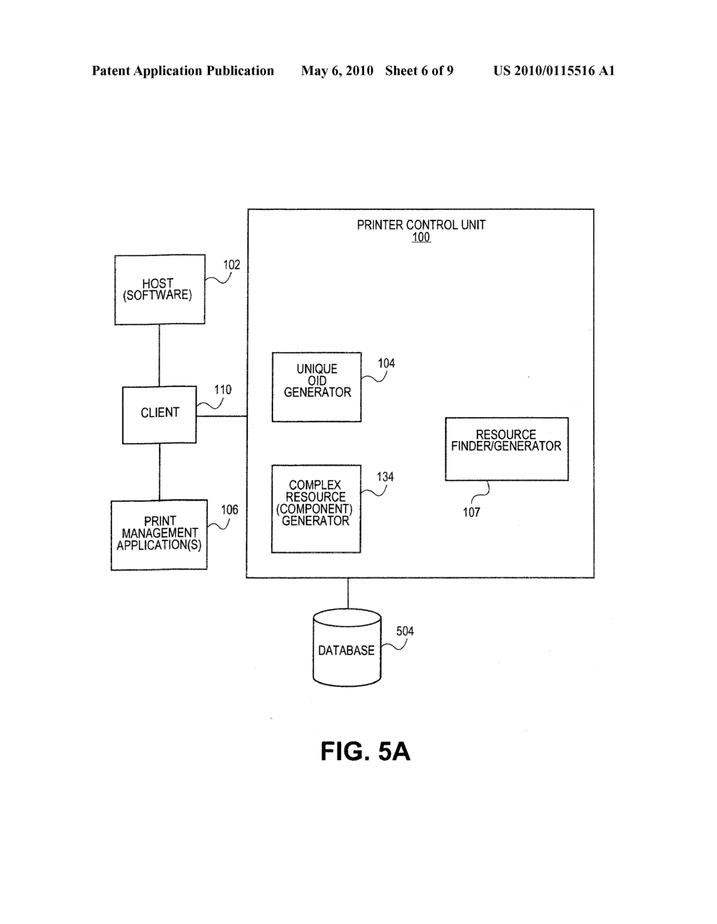 METHOD AND SYSTEM FOR STORING AND REFERENCING PARTIAL COMPLEX RESOURCES USING OBJECT IDENTIFIERS IN A PRINTING SYSTEM - diagram, schematic, and image 07