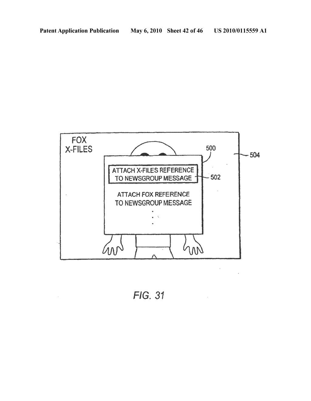 INTERACTIVE TELEVISION SYSTEM WITH NEWSGROUPS - diagram, schematic, and image 43