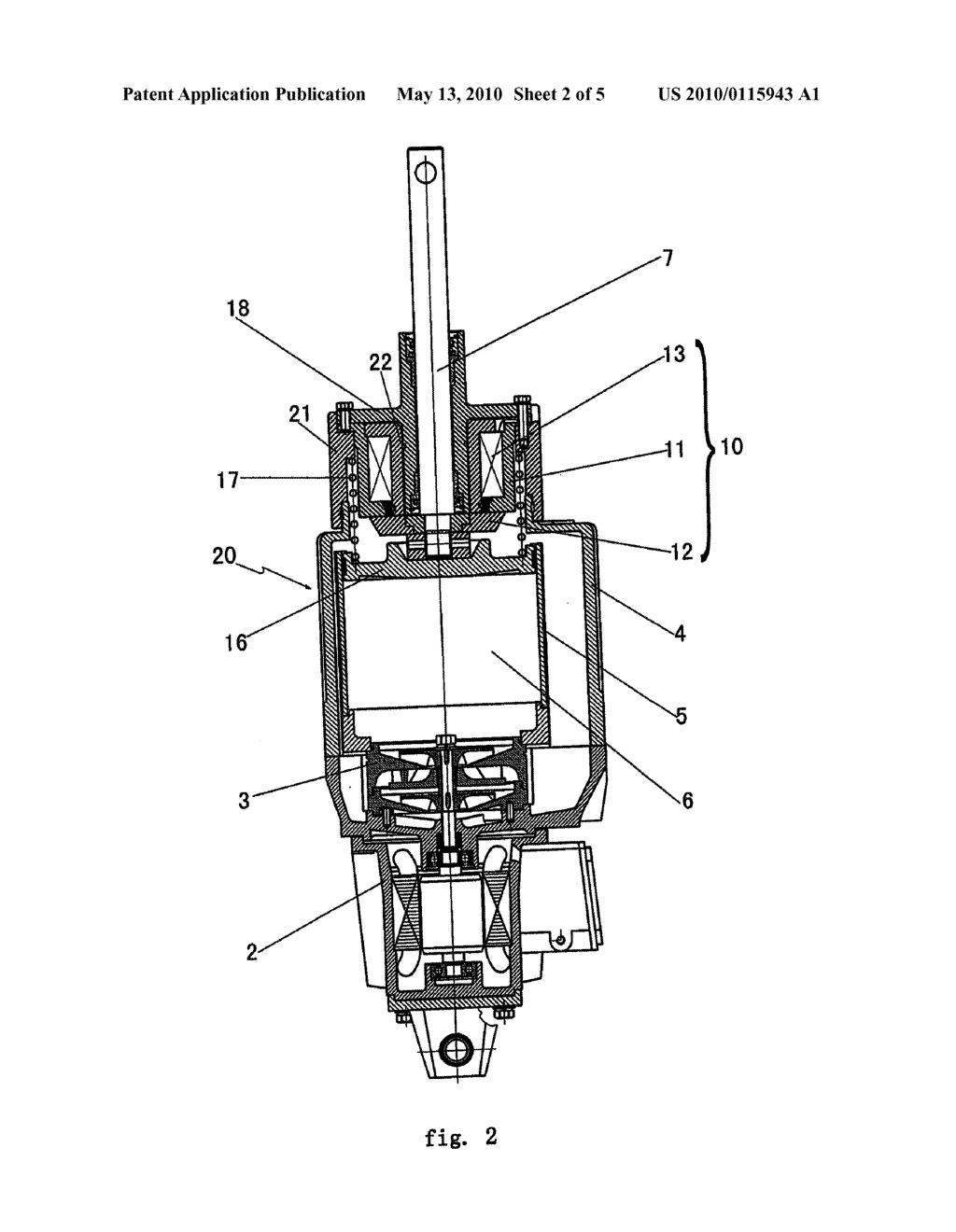 DRIVING UNIT FOR BRAKE - diagram, schematic, and image 03