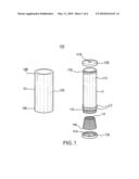 PORTABLE, NON-ELECTRIC PISTON/CYLINDER COFFEE BREWER diagram and image