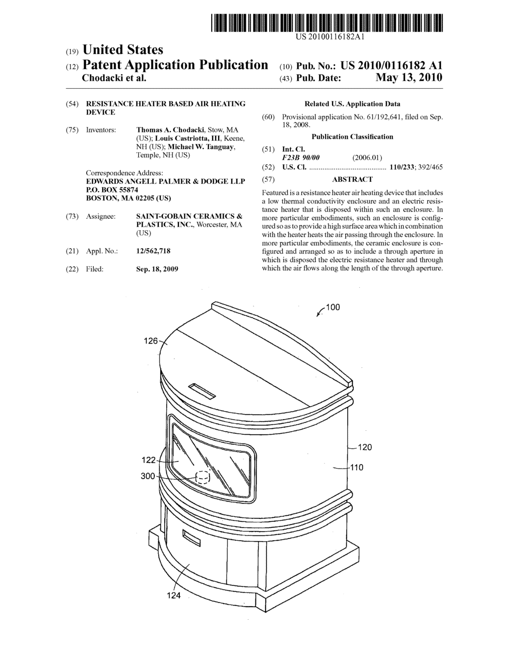 RESISTANCE HEATER BASED AIR HEATING DEVICE - diagram, schematic, and image 01