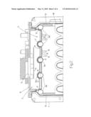 BOILER WITH A COMBUSTION HEAD COOLING SYSTEM diagram and image