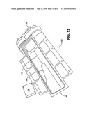 Roots type gear compressor with helical lobes having communication with discharge port diagram and image