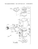 CLEANING BRUSH WITH PULSING WATER diagram and image