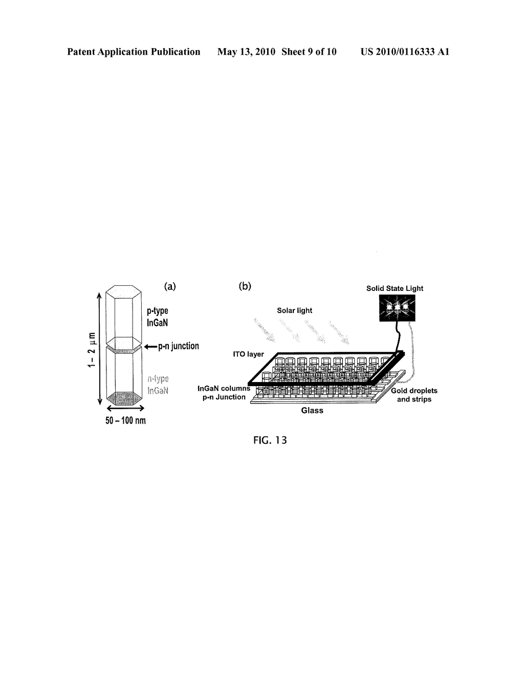 InGaN Columnar Nano-Heterostructures For Solar Cells - diagram, schematic, and image 10