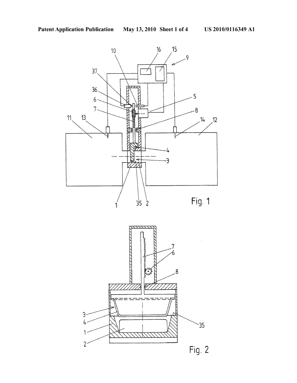 METHOD FOR CONTROLLING OR REGULATING A VACUUM VALVE - diagram, schematic, and image 02