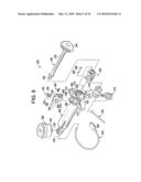 ACTUATING MECHANISM FOR FLUID DISPLACEMENT AND PRESSURIZING DEVICE diagram and image