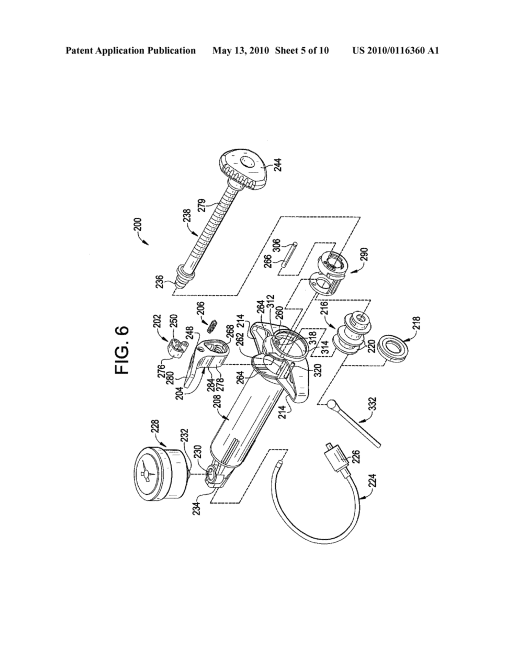 ACTUATING MECHANISM FOR FLUID DISPLACEMENT AND PRESSURIZING DEVICE - diagram, schematic, and image 06