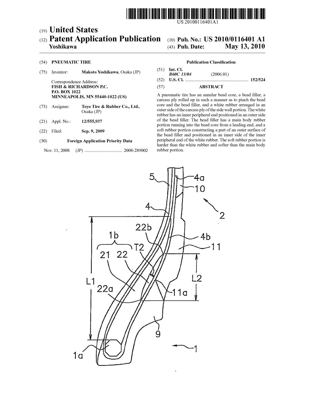 Pneumatic Tire - diagram, schematic, and image 01