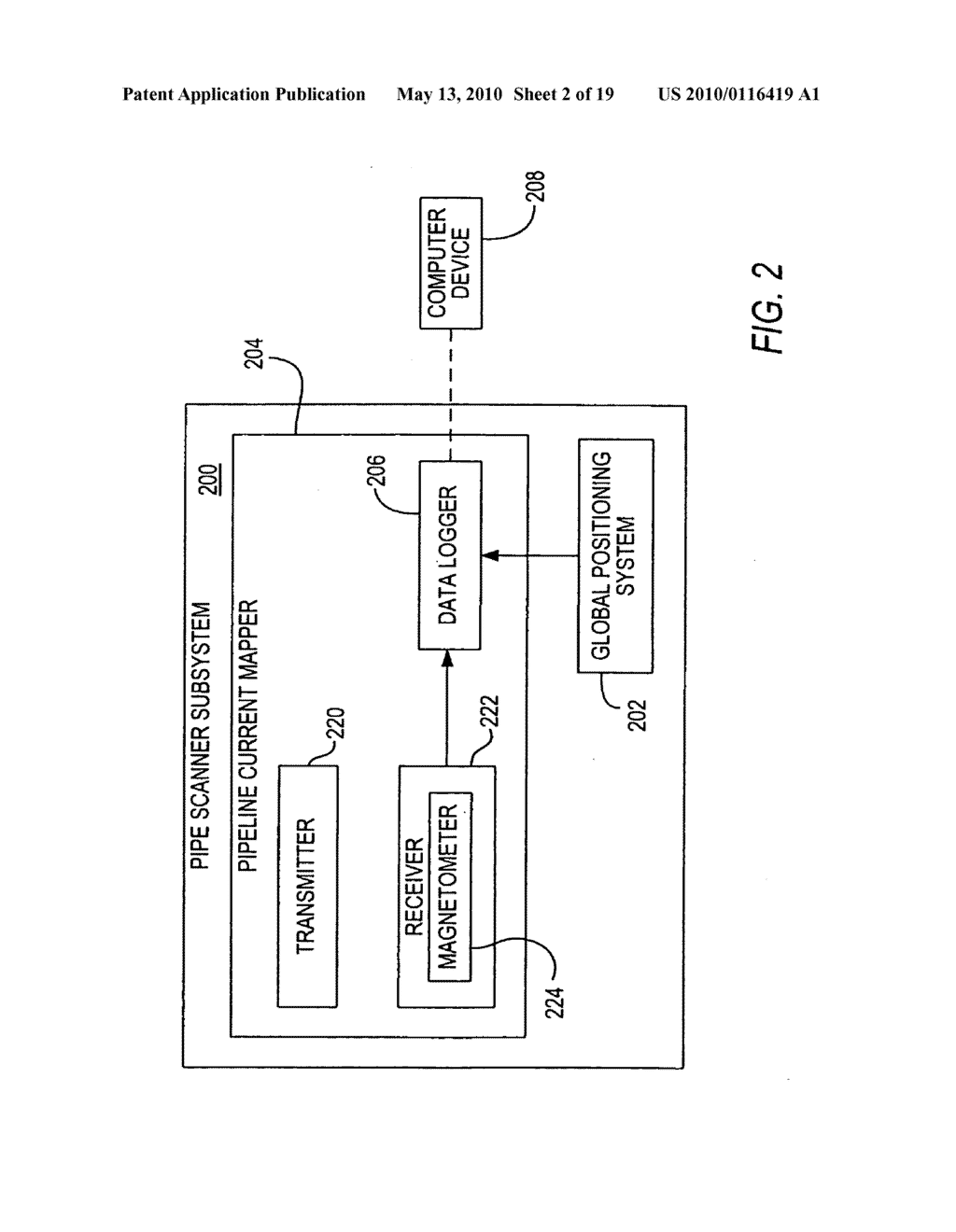 Method and apparatus for simulating electrical characteristics of a coated segment of a pipeline - diagram, schematic, and image 03