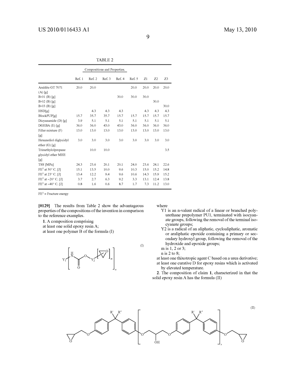 Low-Temperature Impact Resistant Thermosetting Epoxide Resin Compositions With Solid Epoxide Resins - diagram, schematic, and image 10