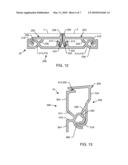 TRACK ASSEMBLY FOR SUPPORTING FABRICS diagram and image