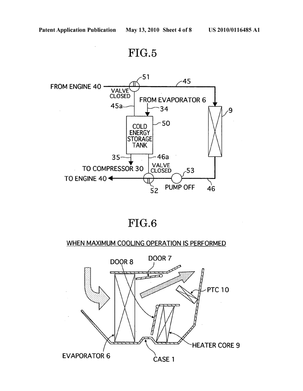 COLD ENERGY STORAGE SYSTEM FOR VEHICLE - diagram, schematic, and image 05