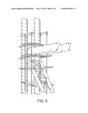 TEMPORARY SCAFFOLDING SYSTEM diagram and image