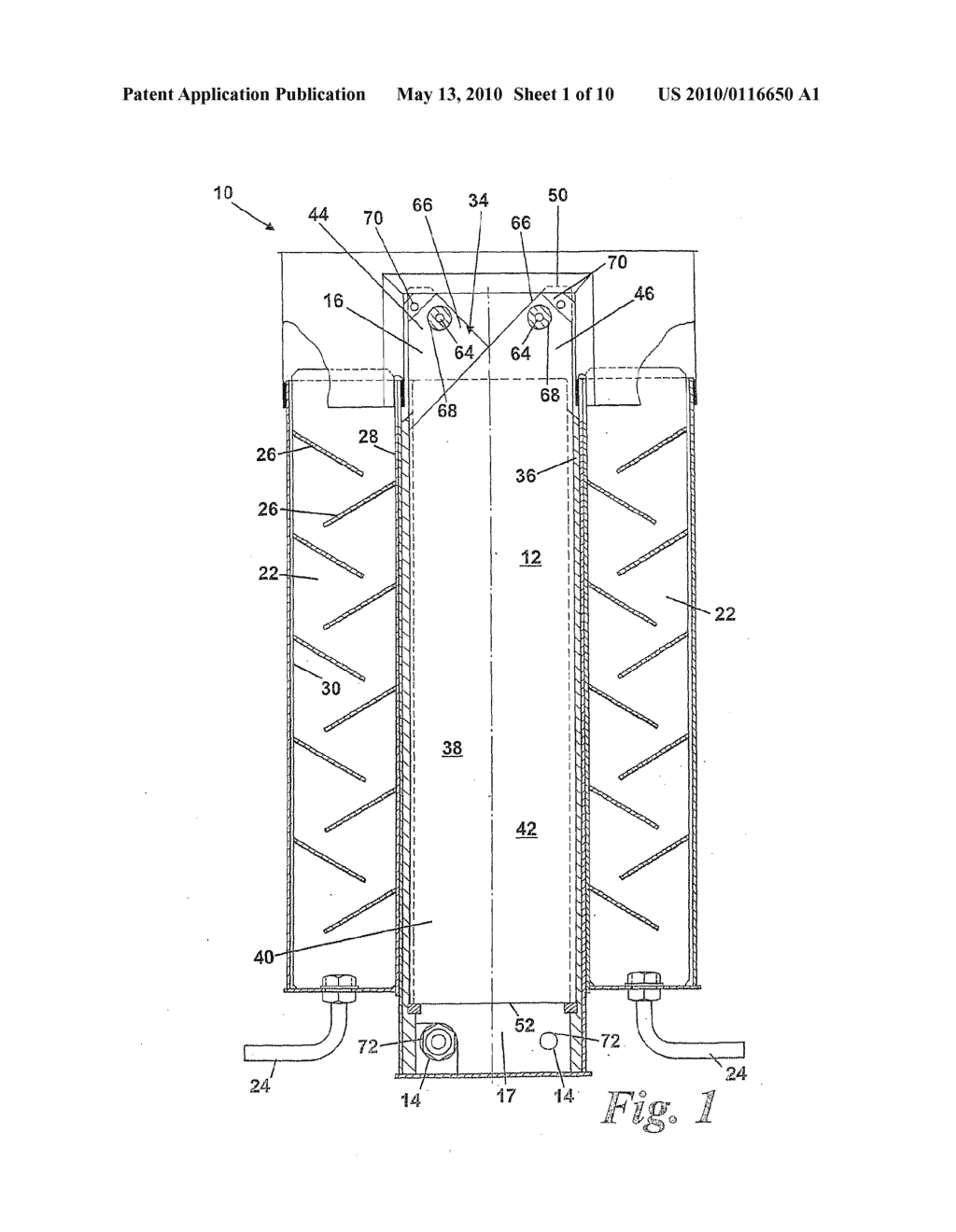 REMOVAL OF CONTAMINANTS FROM A FLUID - diagram, schematic, and image 02