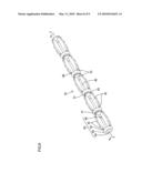 INSULATING SPACER FOR PLATING INNER SURFACE AND AUXILIARY ANODE UNIT diagram and image