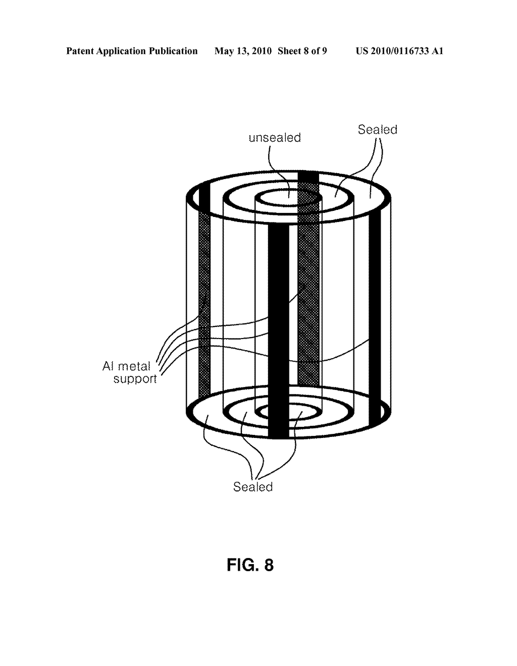 NANOPOROUS OXIDE CERAMIC MEMBRANES OF TUBULAR AND HOLLOW FIBER SHAPE AND METHOD OF MAKING THE SAME - diagram, schematic, and image 09