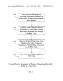 Filter press with integrated radio frequency heating diagram and image