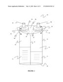 Dual chamber bottle and method of manufacturing the same diagram and image