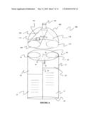 Dual chamber bottle and method of manufacturing the same diagram and image