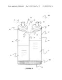 Dual chamber bottle and method of manufacturing the same diagram and image