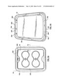 CONTAINER WITH COVER AND CLOSURE MEMBER diagram and image