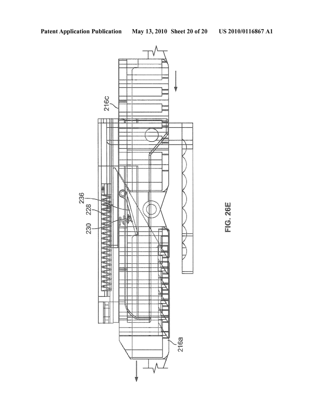 MULTI-FIRE STAPLING SYSTEMS AND METHODS FOR DELIVERING ARRAYS OF STAPLES - diagram, schematic, and image 21
