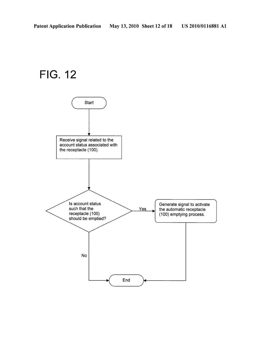 METHOD AND APPARATUS FOR MONITORING WASTE REMOVAL AND ADMINISTRATION - diagram, schematic, and image 13