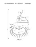 ROTARY TOOL FOR SPREADING PARTICULATE MATERIALS AND METHOD OF USING THE SAME diagram and image