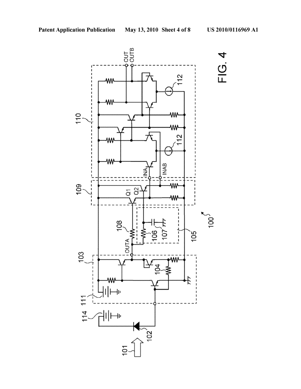 SIGNAL AMPLIFIER FOR OPTICAL RECEIVER CIRCUIT - diagram, schematic, and image 05