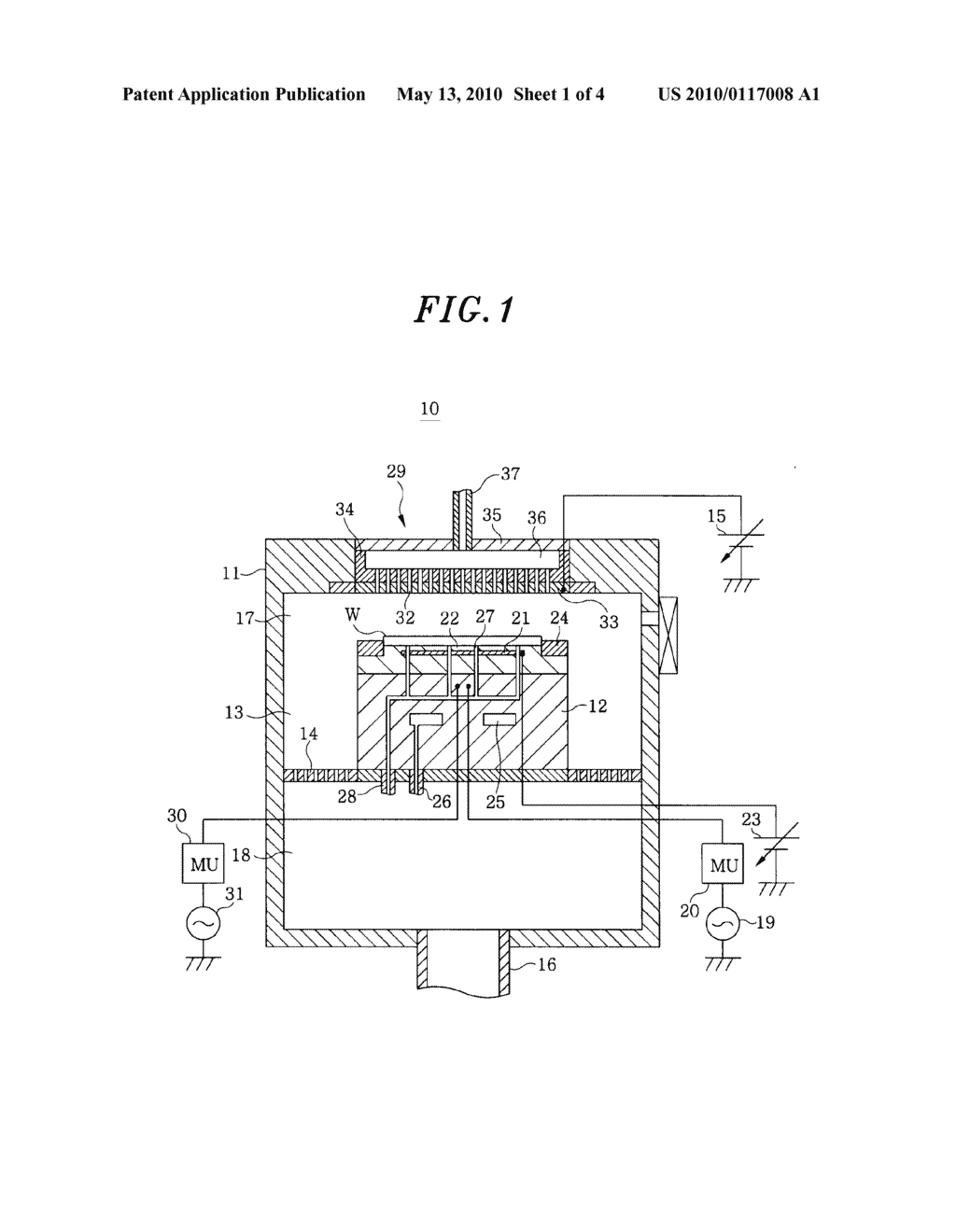 PARTICLE ATTACHMENT PREVENTING METHOD AND SUBSTRATE PROCESSING APPARATUS - diagram, schematic, and image 02