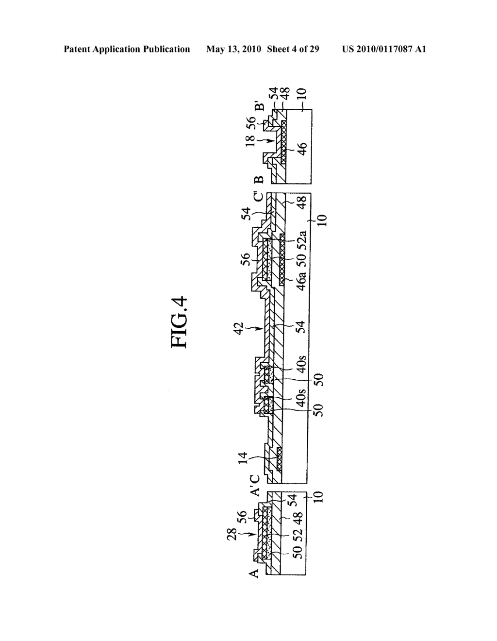 THIN FILM TRANSISTOR MATRIX DEVICE AND METHOD FOR FABRICATING THE SAME - diagram, schematic, and image 05