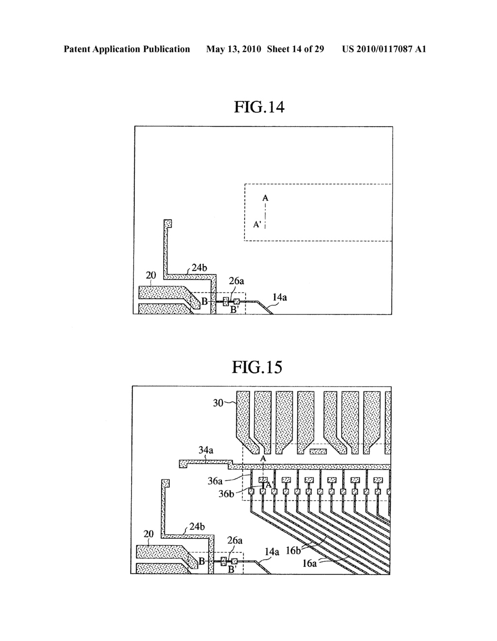 THIN FILM TRANSISTOR MATRIX DEVICE AND METHOD FOR FABRICATING THE SAME - diagram, schematic, and image 15