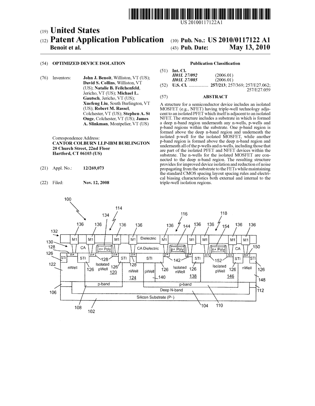 Optimized Device Isolation - diagram, schematic, and image 01