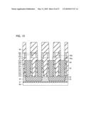 NONVOLATILE SEMICONDUCTOR MEMORY DEVICE AND METHOD OF MANUFACTURING THE SAME diagram and image