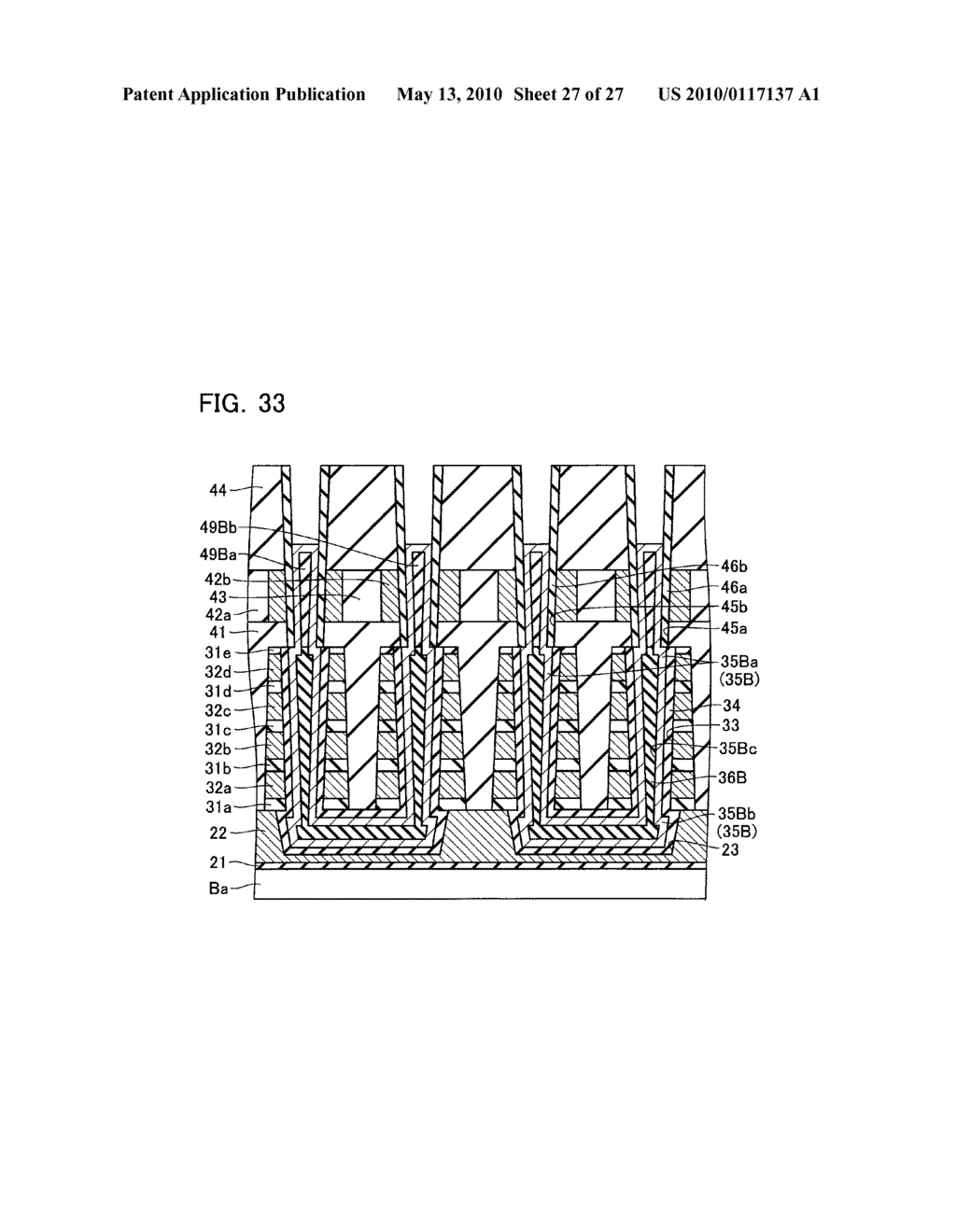 NONVOLATILE SEMICONDUCTOR MEMORY DEVICE AND METHOD OF MANUFACTURING THE SAME - diagram, schematic, and image 28