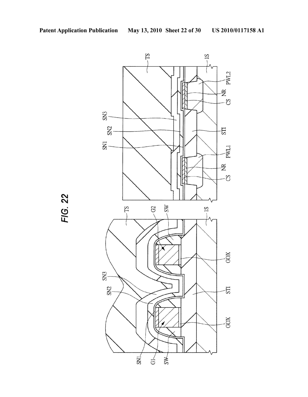 SEMICONDUCTOR DEVICE AND METHOD OF MANUFACTURING SAME - diagram, schematic, and image 23