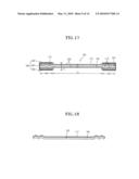 SUBSTRATE FOR SEMICONDUCTOR PACKAGE HAVING A REINFORCING MEMBER THAT PREVENTS DISTORTIONS AND METHOD FOR FABRICATING THE SAME diagram and image