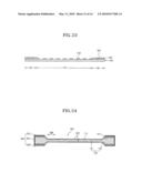 SUBSTRATE FOR SEMICONDUCTOR PACKAGE HAVING A REINFORCING MEMBER THAT PREVENTS DISTORTIONS AND METHOD FOR FABRICATING THE SAME diagram and image