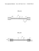 SUBSTRATE FOR SEMICONDUCTOR PACKAGE HAVING A REINFORCING MEMBER THAT PREVENTS DISTORTIONS AND METHOD FOR FABRICATING THE SAME diagram and image