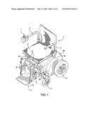 Stabilized Mobile Unit or Wheelchair diagram and image