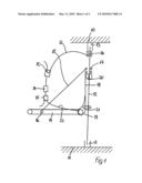 Safety Seat Secured to a Support Frame Comprised of Spring Elements diagram and image