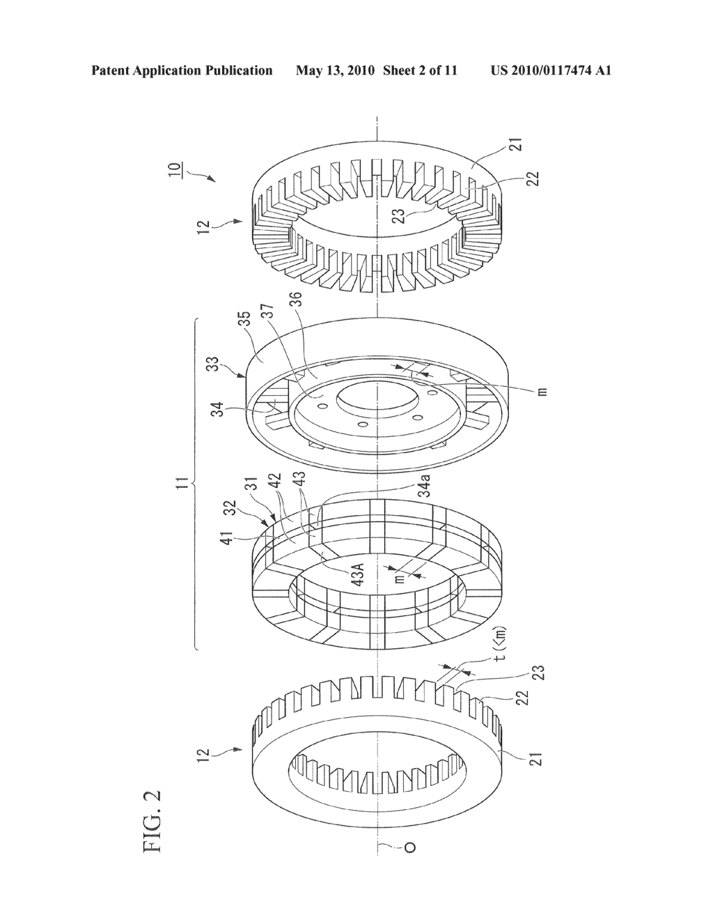 AXIAL GAP MOTOR - diagram, schematic, and image 03