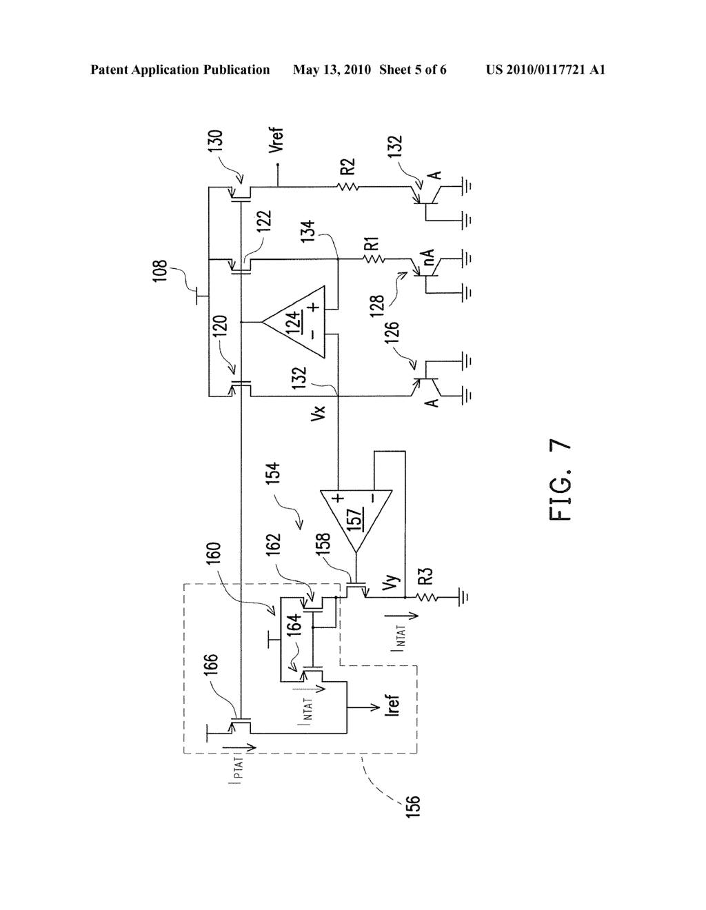 GENERATOR AND METHOD FOR GENERATING REFERENCE VOLTAGE AND REFERENCE CURRENT - diagram, schematic, and image 06