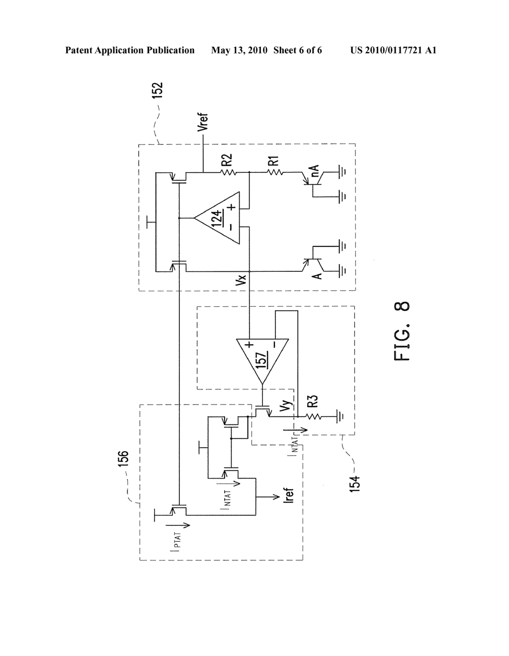 GENERATOR AND METHOD FOR GENERATING REFERENCE VOLTAGE AND REFERENCE CURRENT - diagram, schematic, and image 07