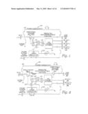 Signal Amplifiers Having Communications Paths that Automatically Terminate to a Matched Termination in Response to a Power Interruption and Related Methods diagram and image